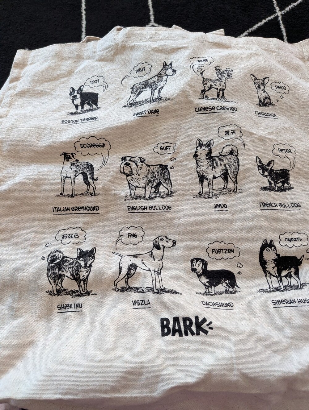 Bark Box Dog Tote
